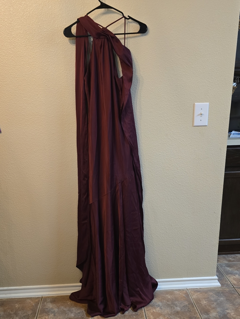 Birdy Grey Burgundy  Maxi Skirt